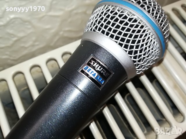 SHURE BETA58A-PROFI MIC-ВНОС SWISS 0506220937, снимка 7 - Микрофони - 36984432