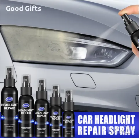 Спрей за възстановяване и полиране на фарове OUHOE, 100 ml – Премахване на окисление, надраскване и , снимка 2 - Аксесоари и консумативи - 50187927