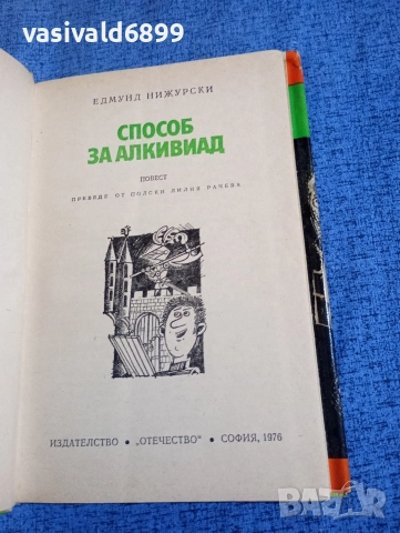 Едмунд Нижурски - Способ за Алкивиад , снимка 5 - Художествена литература - 52789147