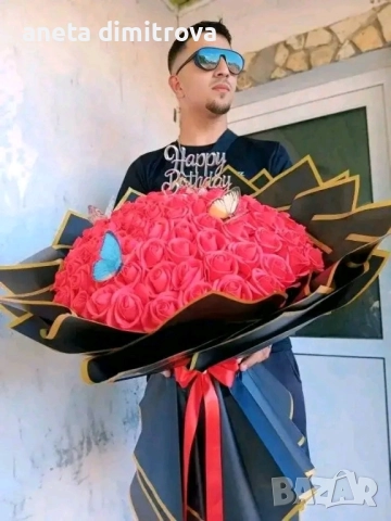 Букети , снимка 13 - Изкуствени цветя - 51772602