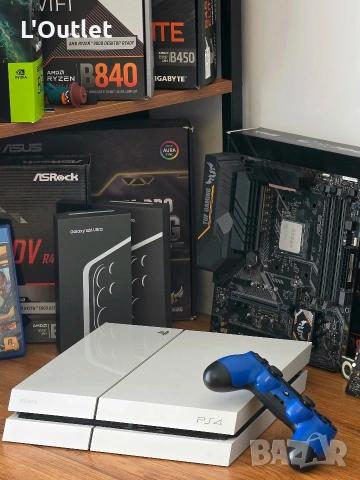 Конзола PlayStation 4 500GB Версия 8.04, снимка 4 - PlayStation конзоли - 53878609