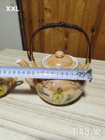 Вази , чайник захарница, снимка 9 - Антикварни и старинни предмети - 48477143