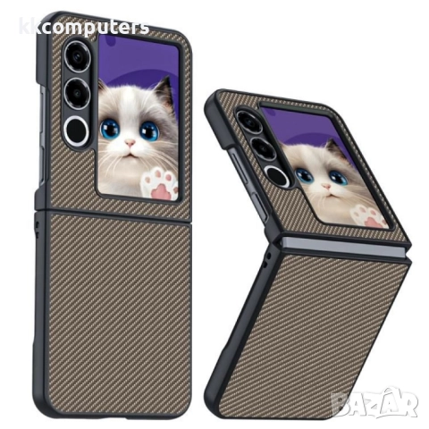 Калъф и Протектор за ZTE nubia Flip2 |Текстура от въглеродни влакна| Цвят: Черен, Златист, Червен, Ж, снимка 5 - Калъфи, кейсове - 51995100