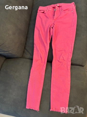 Розови дамски дънки