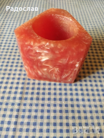 стар свещник от каталин, снимка 3 - Други - 53288674