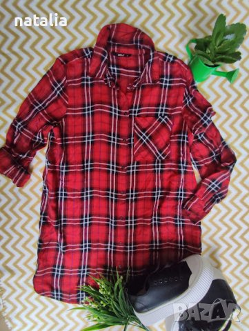 Дамски карирани ризи, снимка 3 - Ризи - 38961468