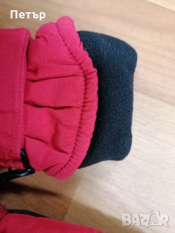 Продавам нови червени детски водоустойчиви ръкавици тип "лапа" с един пръст, снимка 6 - Шапки, шалове и ръкавици - 35137892