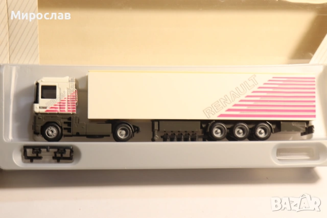 ALBEDO H0 1/ 87 RENAULT MAGNUM KАМИОН МОДЕЛ КОЛИЧКА TIR, снимка 5 - Колекции - 53307358