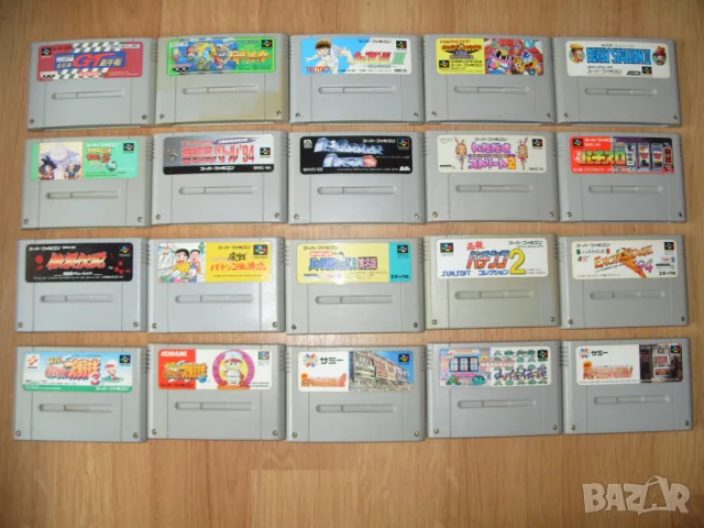 Игри  за Nintendo SNES, Super Nintendo NTSC J формат - 15 € за брой