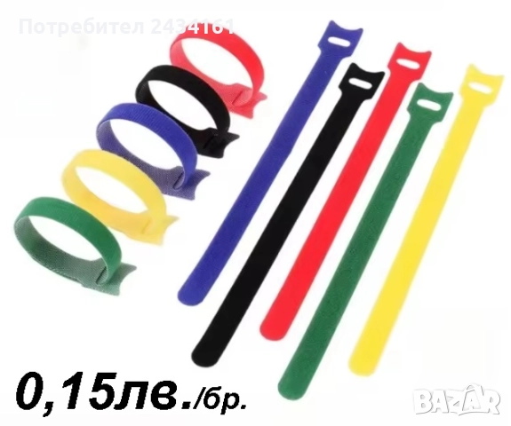 Кабелни връзки - свински опашки и за многократна употреба, снимка 5 - Други - 37085619