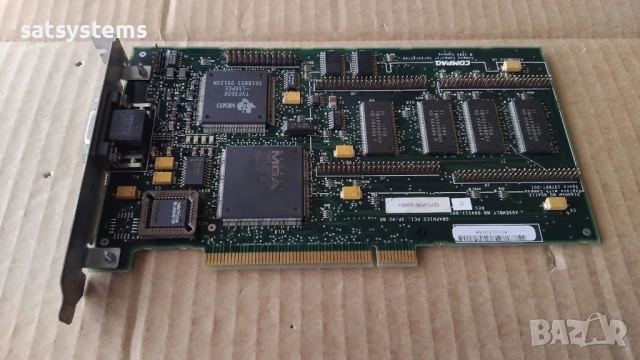Видео карта Compaq QVision 2000+ V2 4MB PCI, снимка 5 - Видеокарти - 52678774