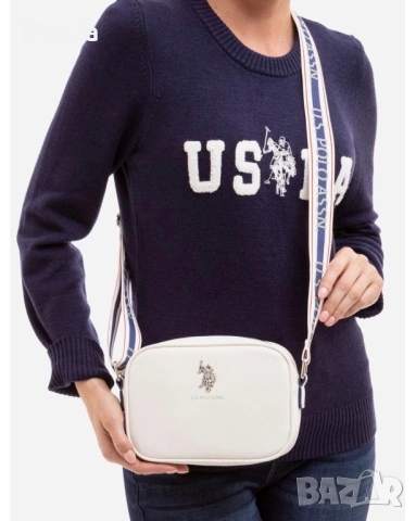 CLASSIC ZIP CROSSBODY BAG – U.S. Polo Assn. –  дамска чанта, снимка 4 - Чанти - 52896762