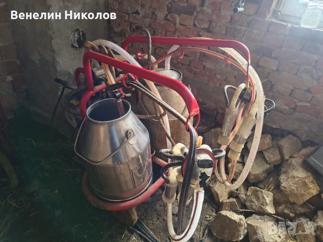 Доилен агрегат за 2 крави, снимка 2 - За селскостопански - 53107942
