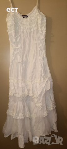 Романтична рокля с волани, снимка 7 - Рокли - 37056214