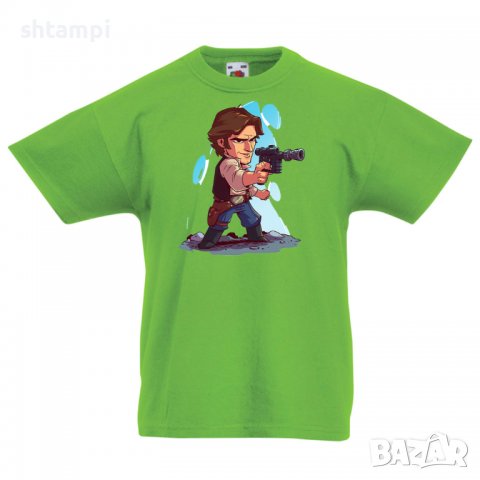 Детска тениска Star Wars Han Solo Star Wars,Игра,Изненада,Подарък,, снимка 6 - Детски Блузи и туники - 36666992