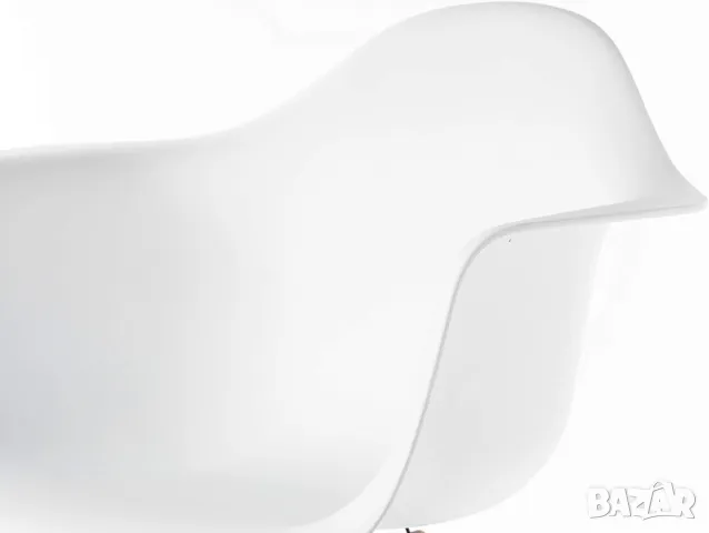 Комплект от 4 трапезни стола, Модерен пластмасов, от средата на века, снимка 7 - Столове - 48970009