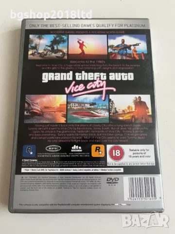 Grand Theft Auto Vice city за PS2, снимка 2 - Игри за PlayStation - 48456332