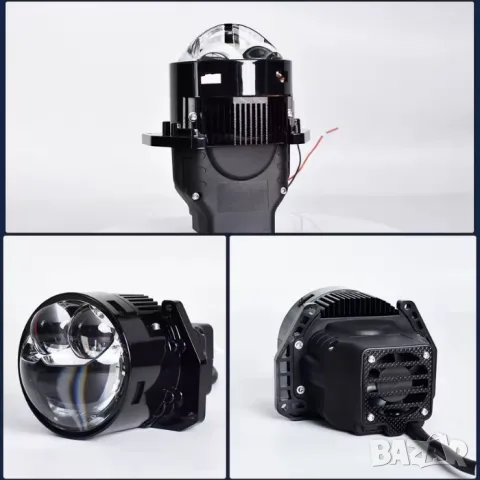Bi LED лупи за фар 65W 6000K комплект 2 броя, снимка 3 - Аксесоари и консумативи - 55864606