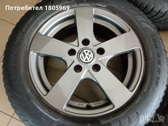 4бр. ал. джанти Dezent 5x112 , 6,5x 15 , ET38, снимка 6 - Гуми и джанти - 50613491