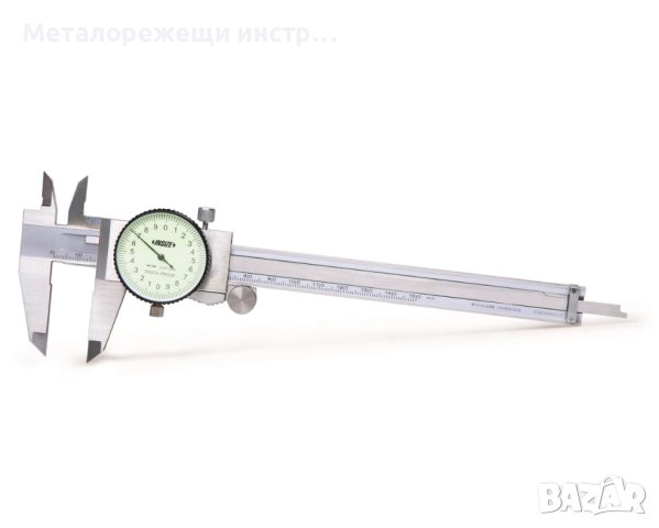 Шублер с индикаторен часовник 0-150мм. INSIZE 