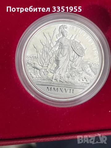 Сребърна монета 20 Евро, снимка 8 - Нумизматика и бонистика - 50463603