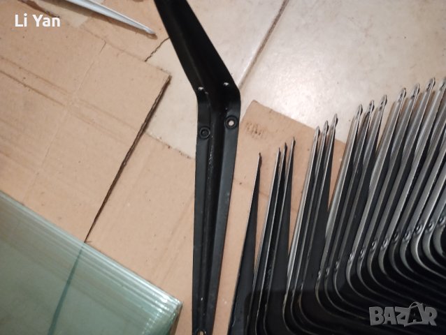 Стъклени рафтове и конзоли., снимка 6 - Оборудване за магазин - 40425422