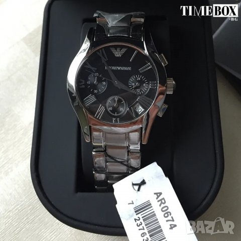 Emporio Armani AR0674 Valente Chronograph. Нов дамски часовник, снимка 4 - Дамски - 38800942