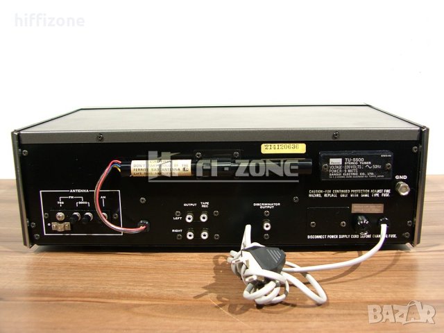ТУНЕР  Sansui tu-5500 , снимка 6 - Ресийвъри, усилватели, смесителни пултове - 34390768
