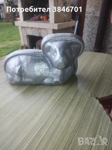 алуминиева Стара форма за кекс автентична, снимка 2 - Антикварни и старинни предмети - 53928245