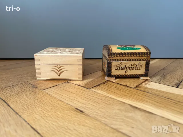 Малки дървени кутийки за съхранение на бижута и съкровища, снимка 6 - Други - 48973074