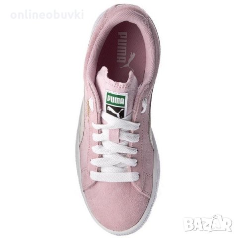 НАМАЛЕНИЕ!!!Спортни обувки PUMA Suede Нежно розово №36, снимка 4 - Кецове - 34110878