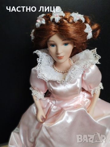 Стара Порцеланова кукла 50см, снимка 5 - Колекции - 44601958