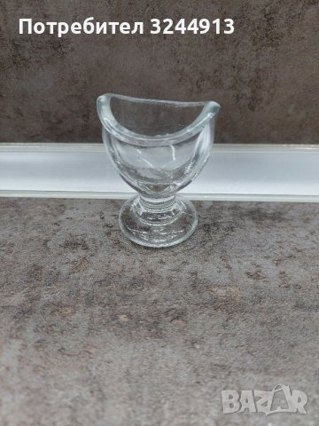 Соц стара но не използвана  стъклена чашка за промивка на око очи , снимка 6 - Антикварни и старинни предмети - 44271418