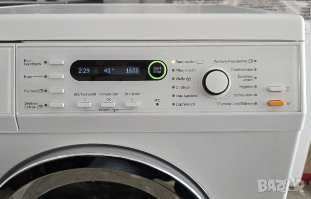 Инверторна Пералня Miele W5873 Edition 111 А+++ 8кг 1600 оборота Германия, снимка 4 - Перални - 54344260