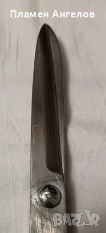 Стара шивашка ножица. , снимка 6 - Други ценни предмети - 49850002