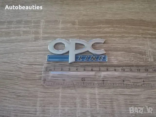 метална емблема OPEL OPC LINE, снимка 2 - Аксесоари и консумативи - 56124770