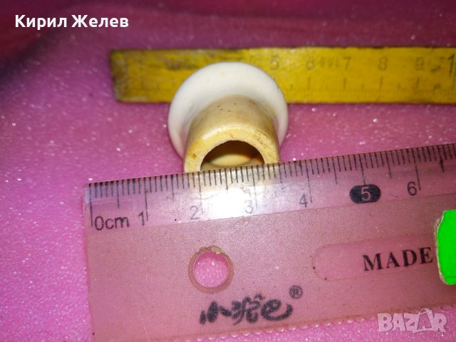 СТАРО ПОРЦЕЛАНОВО КАПАЧЕ 42891, снимка 2 - Други ценни предмети - 44299374