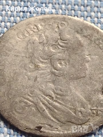 Сребърна монета 3 кройцера 1730г. Карл шести Прага Бохемия 18702, снимка 3 - Нумизматика и бонистика - 42900414
