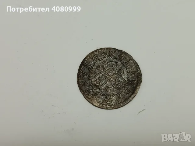 4 пфенига Баден Дурлах Фридрих VII Магнус 1677-1709, снимка 2 - Нумизматика и бонистика - 56057784