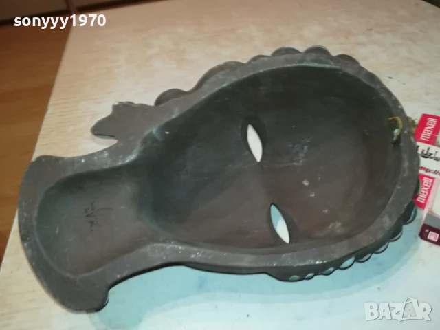 22Х14Х7СМ МАСКА-АНТИКА ОТ ШВЕЦИЯ 1306251133, снимка 3 - Антикварни и старинни предмети - 50652284