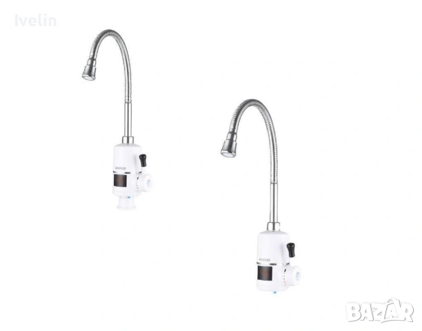 Електрически водонагревател - 3600 W, за стена или плот, гъвкав струйник.