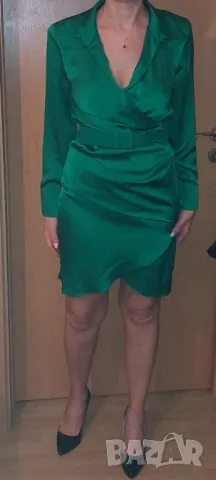 Официална сатенена рокля Fervente , снимка 7 - Рокли - 47777441