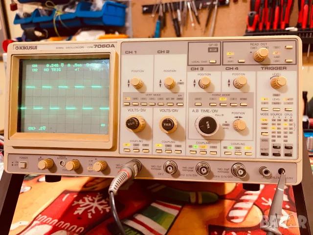 4 канален осцилоскоп 60Mhz KIKUSUI