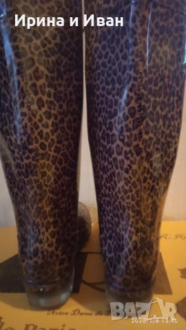 Силиконови ботуши , снимка 3 - Дамски ботуши - 52654924