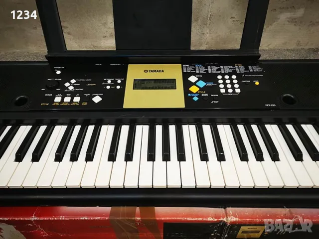 синтезатор клавир YAMAHA YPT-220 пиано с 5 октави в отлично състояние, снимка 5 - Синтезатори - 48821770