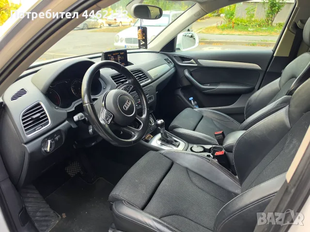 Audi Q3 S-line 4x4 QUATTRO 2. 0 TDI EURO 5B, 177к. с. , РЕАЛНИ КИЛОМЕТРИ, АВТОМАТИК, 7 СКОРОСТИ, снимка 9 - Автомобили и джипове - 55928799