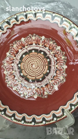 Глинен гювеч, тави,оцетник,сач,гювечета,чинии,чаши,...всичко от Троянска керамика, снимка 13 - Съдове за готвене - 40624946