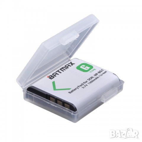 Батерия за SONY NP-BG1, NPBG1, NP BG1, NP-FG1, FG1 Cyber shot DSC, Sony HX10 W30 W210 W100 W110 W120, снимка 3 - Батерии, зарядни - 36841486