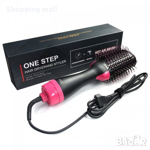 Четка за коса с горещ въздух 2 в 1 One-Step Hair Dryer , снимка 7 - Сешоари - 31739984