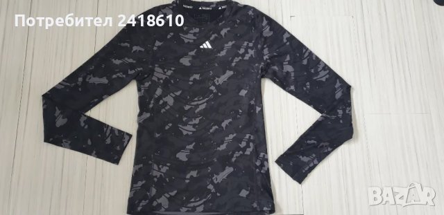 Adidas Techfit  Stretch Camo Mens Size S  НОВО! ОРИГИНАЛ! Мъжка Спортна Блуза !, снимка 9 - Спортни дрехи, екипи - 49664854